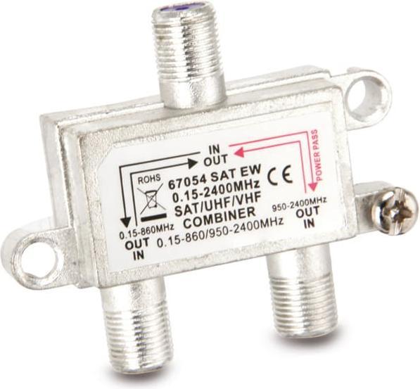 Image du produit Goobay Aiguillage d'entrée SAT-TV (Antivibrateurs)