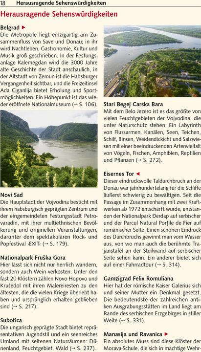 Produktbild Reiseführer Serbien (Deutsch, Birgitta Gabriela Hannover Moser, 2024)