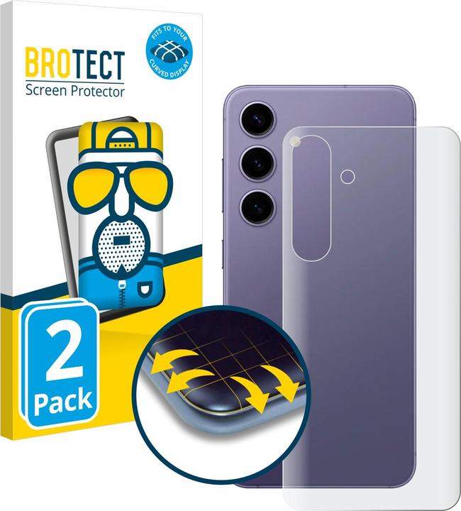 Actual product image BROTECT Full Cover Matte Screen Protector (2 Piece, Samsung Galaxy S24+)