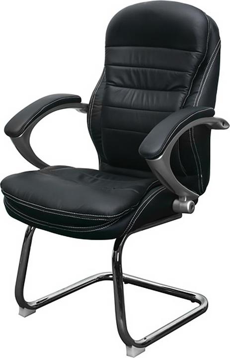 Produktbild Jet-Line Büro Konferenzstuhl Stuhl Bergamo schwarz
