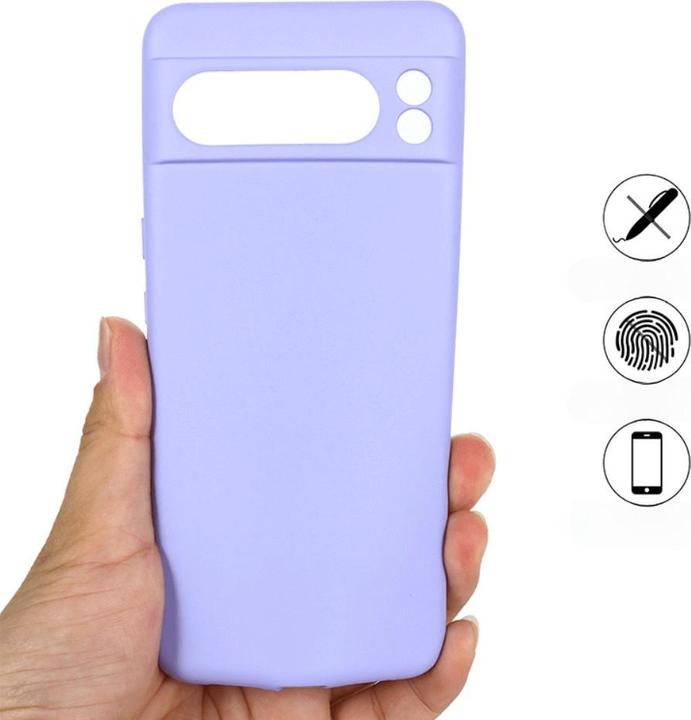 Image du produit Cover-Discount Google Pixel 8 Pro - Étui en caoutchouc silicone violet (Google Pixel 8 Pro)