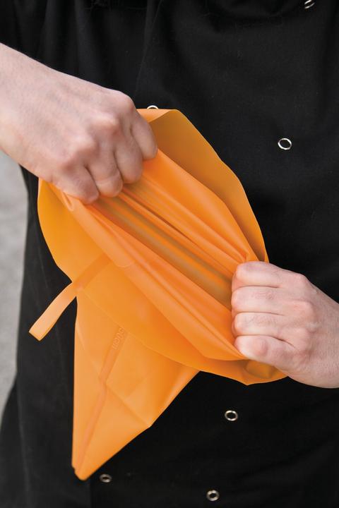 Produktbild Ibili Spritzbeutel orange 34 cm Ideal für Kuchen und Desserts (Spritzbeutel)