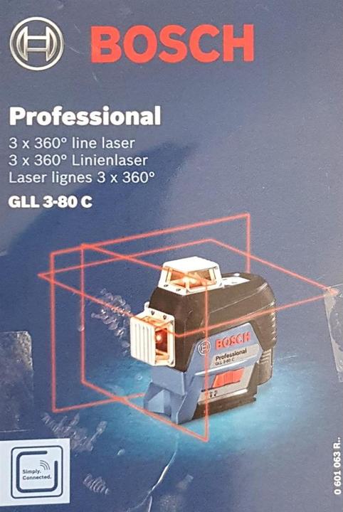 Productafbeelding Bosch Professional GLL 3-80 C Batterij BM 1 LR 7 L
