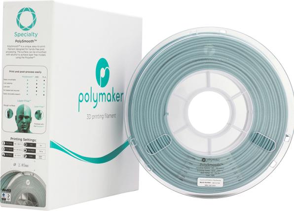 Image du produit Polymaker Filament PolySmooth 1612139 2. (PVB, 2.85 mm, 750 g, Gris)