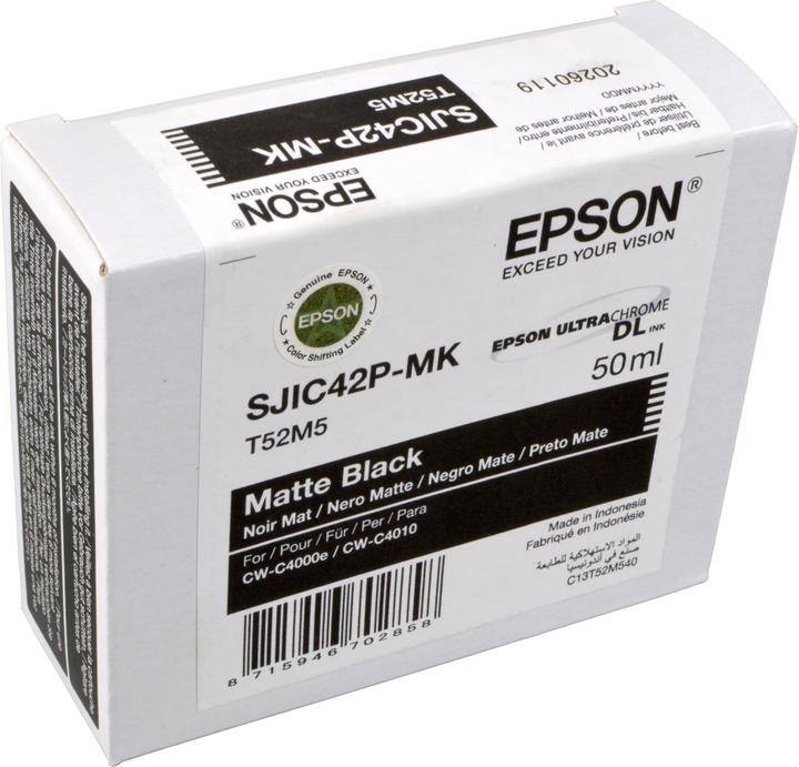 Produktbild Epson SJIC42P-MK CARTRIDGE (BK)