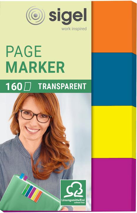 Image du produit Sigel Marqueur de page (20 x 50 mm)