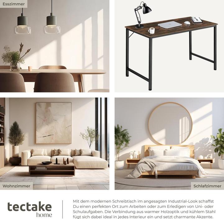 Immagine prodotto tectake Jenkins (140 x 60 x 75,5 cm)
