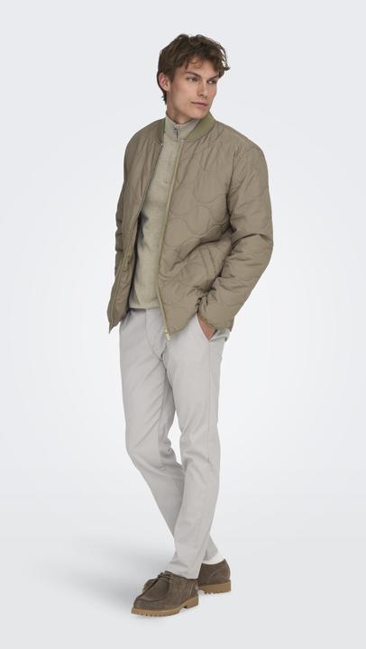 Immagine prodotto Only & Sons Giacca trapuntata alta chiusa Giacca (XL)