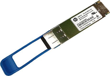 Actual product image HPE E N X140 Transceiver QSFP+, CSR4 XCVR