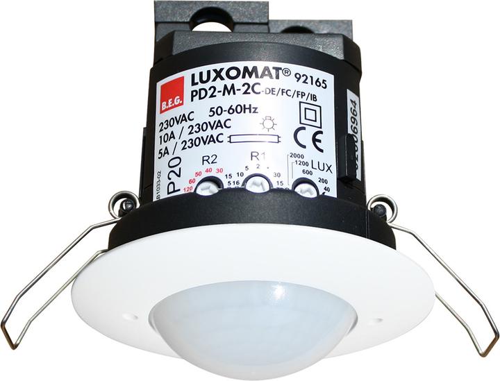 Actual product image BEG 92165 Presence detector PD2-M-2C-DE RAL9010 (10 m)