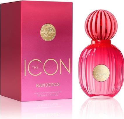 Image du produit Antonio Banderas The Icon Woman Eau De Perfume for Women Long Lasting Elegant Sophisticated and Sens (Eau de parfum, 50 ml)