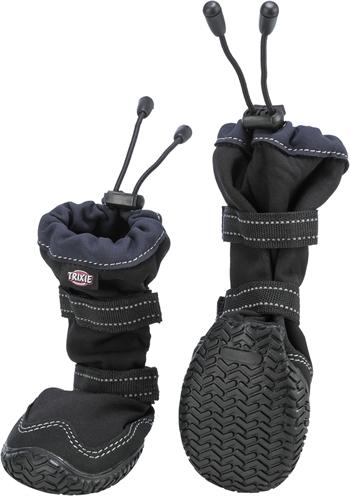 Produktbild Trixie Walker Active Long protective boots, XL, 2 pcs., black (XL, Hundeschuhe)