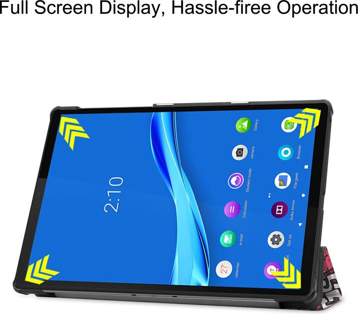 Produktbild Lobwerk Cover für Lenovo Tab M10 Plus TB-X606F TB-X606X 10.3 Zoll Tablethülle Schlank mit Standfunktion und (X)