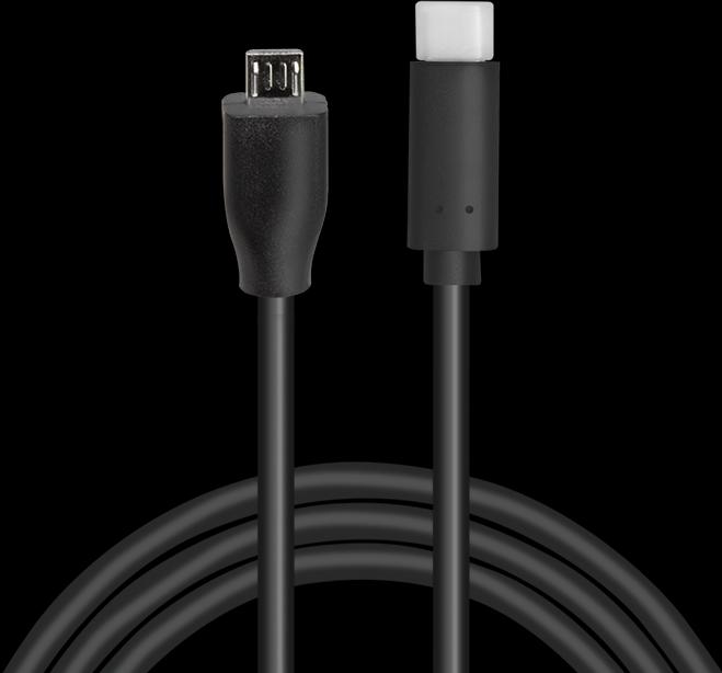 Actual product image LogiLink USB type C - Micro USB B (0.50 m, USB 2.0, 15 W)