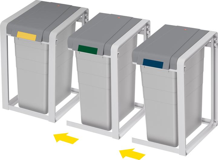 Productafbeelding Hailo ProfiLine Öko XL (basiseenheid), flexibel afvalscheidingssysteem, 38 liter (38 l)