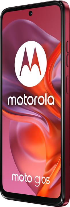 Actual product image Motorola Moto G05 (12 GB, Plum Red, 6.67", Dual SIM, 50 Mpx, 4G)