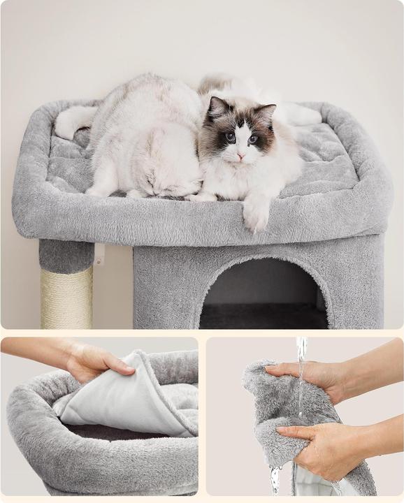 Immagine prodotto Feandrea Simba (101 cm, Grigio chiaro)