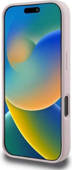 Immagine prodotto Karl Lagerfeld KLHMP16XSKCHPPLP iPhone 16 Pro Max różowy/rosa HC MagSafe Sil Stampa a doppia testa (Apple iPhone 16 Pro Max)