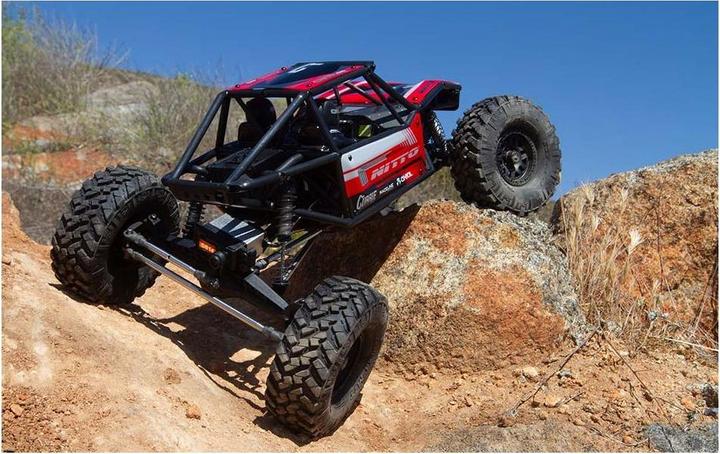 Actual product image Axial Rock Crawler Capra 4WS, Black, 1:10, ARTR (RTR Ready-to-Run)