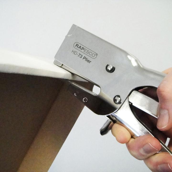 Actual product image Rapesco HD-73 stapling pliers, chrome (70 Sheets)