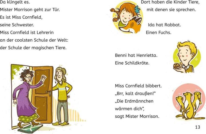 Actual product image Die Schule der magischen Tiere ermittelt 2: Der Hausschuh-Dieb (Zum Lesenlernen) (German, Nina Dulleck, Margit Auer, 2020)