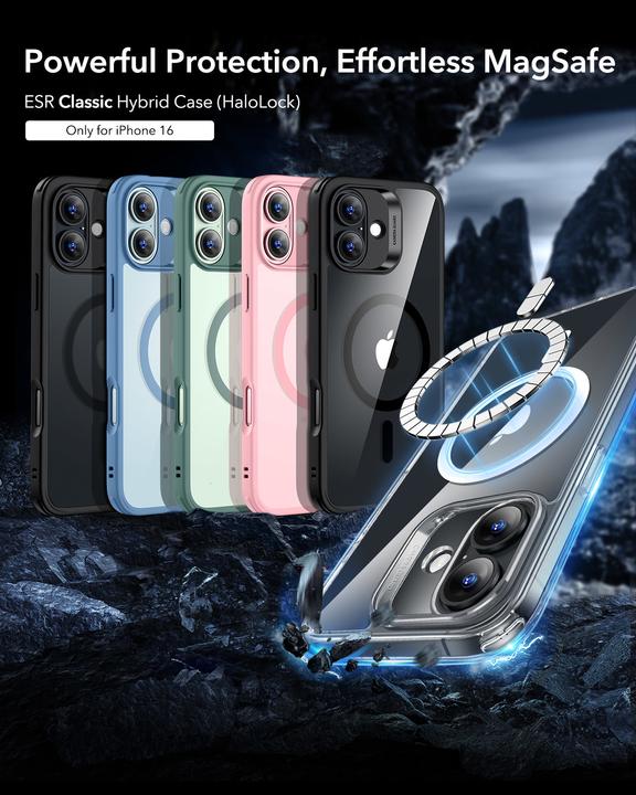 Image du produit ESR Classic Hybrid HaloLock Case (Apple iPhone 16)