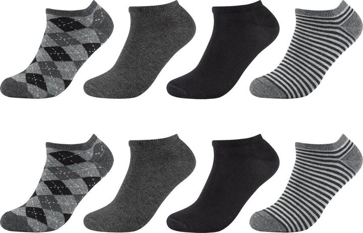Produktbild S.Oliver Unisex essentials patterned Sneaker 8p (8er Pack, 35, 38)