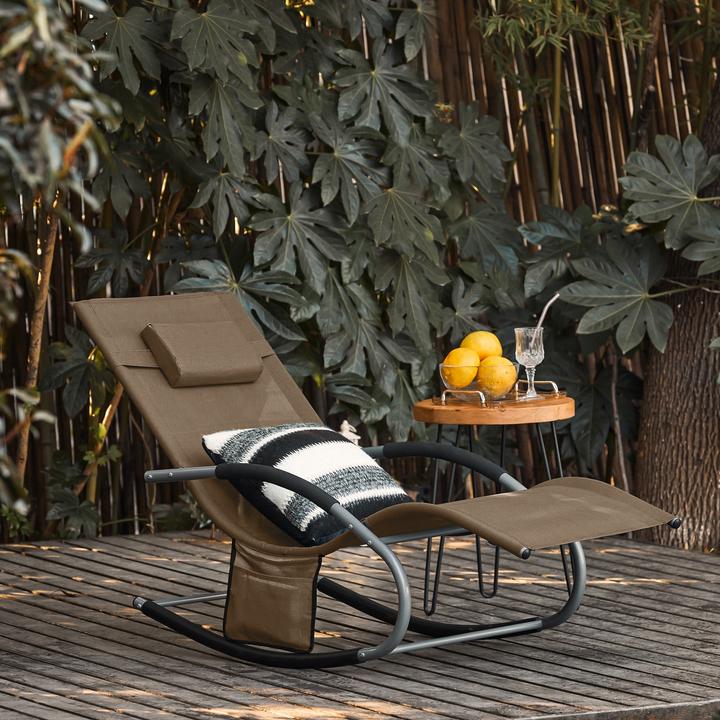 Actual product image SoBuy Garden lounger (150 cm)