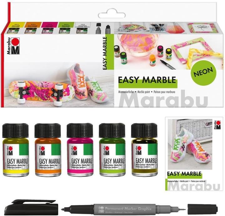 Actual product image Marabu Easy Marble (Multicoloured, 75 ml)