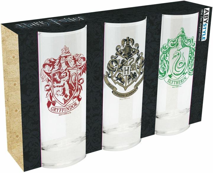 Actual product image ABYstyle Harry Potter Glasses Set of 3 (290 ml)