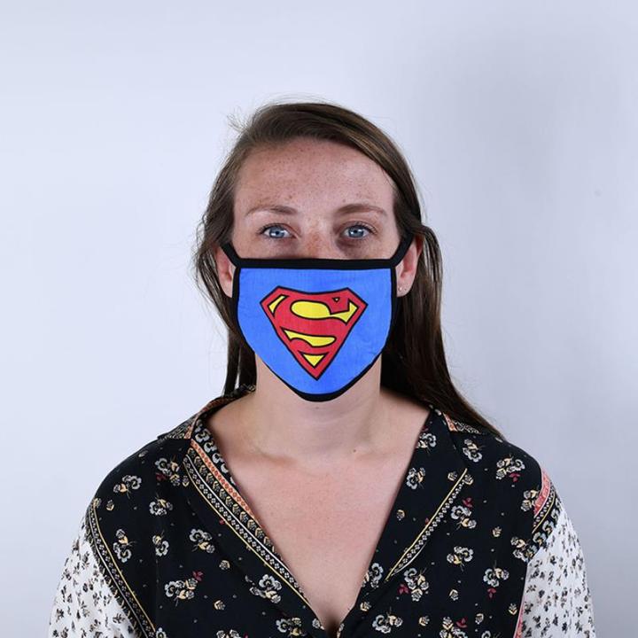 Produktbild Pyramid Superman: Mundschutz Logo (2er Set) (2 x)