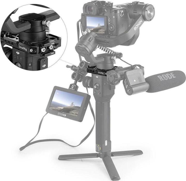 Image du produit SmallRig 2221 Mounting ClampÂ pour DJI Ronin S Gimbal (Plaque de montage Gimbal)