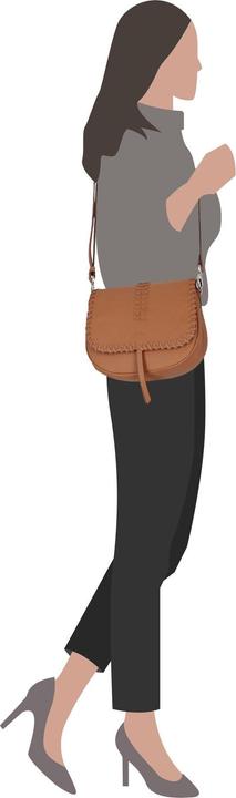 Immagine prodotto Picard Borsa a tracolla Dallas in pelle 21,5 cm