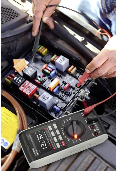 Actual product image Voltcraft VC871 Hand-held multimeter digital CAT III 1000 V, CAT IV 600 V display ( (CAT III 1000V, CAT IV 600V)