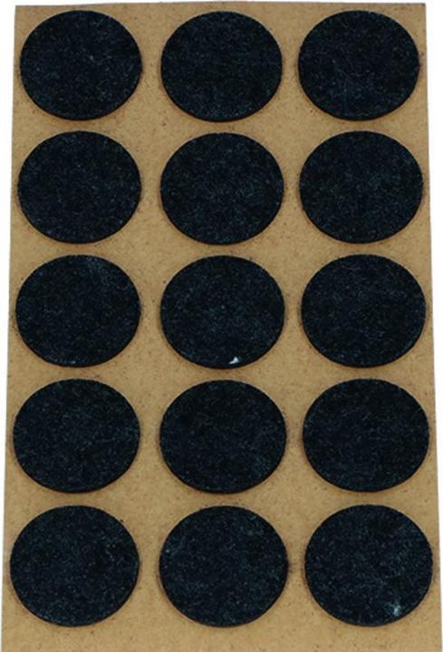 OK-Line Felt glides round (Felt gliders, 15 Piece)