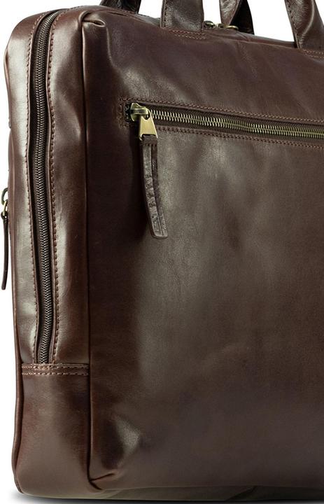 Actual product image Jost Skagen briefcase leather 38 cm laptop compartment (16.93")