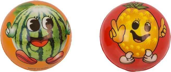 Actual product image Out of the blue Rubber bouncy ball assorted fruits