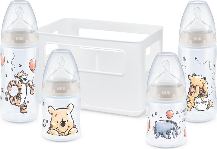 NUK Disney Winnie Puuh First Choice+ Starter Set mit Temperature Control (150 ml)