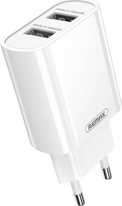 Image du produit Remax Chargeur mural, RP-U35, 2x USB, 2.1A (blanc)