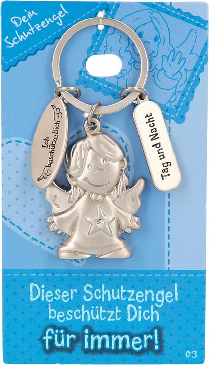 Produktbild Depesche Schlüsselanhänger 003 Schutzengel silber