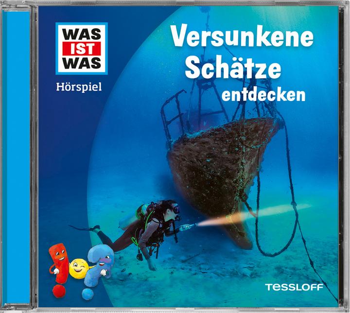 Actual product image Discover sunken treasures (Yesim Meisheit, Björn Bonn, Christian Hagitte, STIL music & radio plays, Simon Bertling, Marius Clarén, Johannes Disselhoff, Tessloff Verlag Ragnar Tessloff GmbH & Co.KG, German)