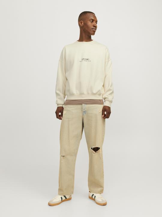 Actual product image Jack & Jones Jorbrooklyn Graphic Sweat Crew Neck Ln (S)