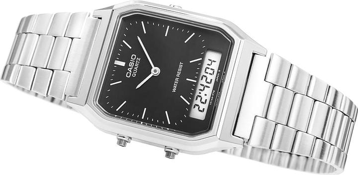Actual product image Casio Vintage Aq-230a-1dmqyes (Analogue wristwatch, Digital watch, 27.80 mm)