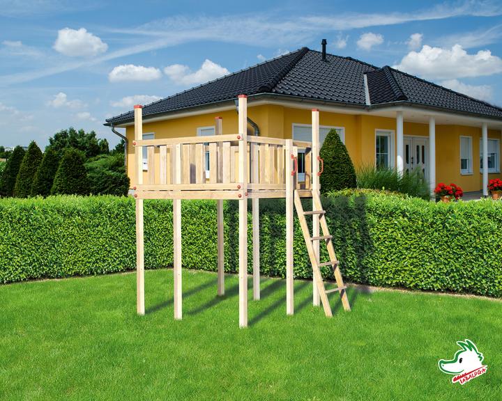 Produktbild Weka Holzbau Tabaluga Spielturm 816 D