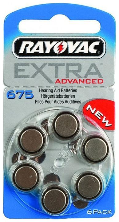 Actual product image Rayovac Zinc Air (6 pcs., PR44, 640 mAh)