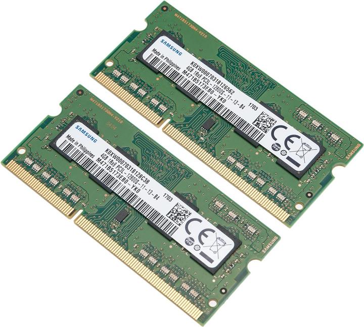 Synology RAM1600DDR3L-4GBX2 (2 x 4GB, 1600 MHz, DDR3-RAM, SO-DIMM)