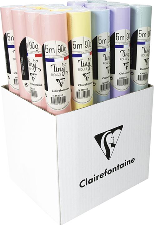 Actual product image Clairefontaine Tiny Rolls Pastel (Wrapping paper, 1 x)