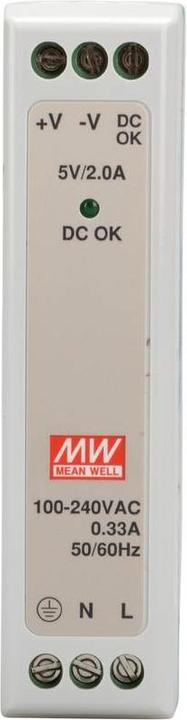 Image du produit MeanWell Unité d'alimentation pour rail DIN (rail DIN)