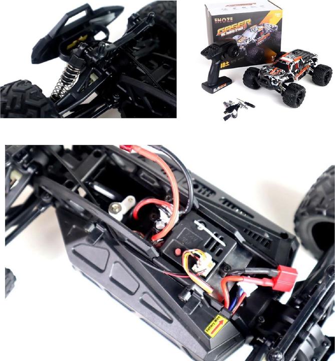 Actual product image Es-toys RC Electric Monster Truck Gaser (RTF Ready-To-Fly)