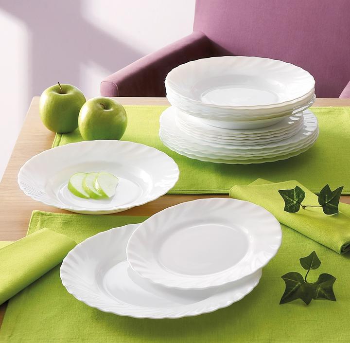 Actual product image Arcoroc Trianon plate deep plain, - ( piece) (1 x, 22.60 cm)